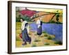 Washerwomen at the Laita River, Near Pouldu, 1892-Paul Serusier-Framed Giclee Print