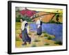 Washerwomen at the Laita River, Near Pouldu, 1892-Paul Serusier-Framed Giclee Print