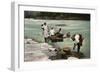 Washerwomen, Charges River, Panama, Early 20th Century-null-Framed Giclee Print