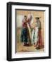 Washerwomen in Antibes, 1869-Jean-Louis Ernest Meissonier-Framed Premium Giclee Print