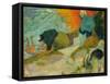Washerwomen in Arles (Laveuses À Arle), 1888-Paul Gauguin-Framed Stretched Canvas