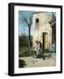 Washerwomen Near Florence, 1862-Silvestro Lega-Framed Giclee Print