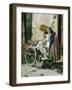 Washerwomen Near Florence, 1862-Silvestro Lega-Framed Giclee Print