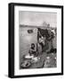 Washerwomen on the Banks of the Tigris, Baghdad, Iraq, 1925-A Kerim-Framed Giclee Print