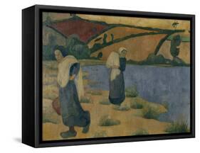 Washerwomen on the Laita, c.1892-Paul Serusier-Framed Stretched Canvas