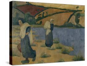 Washerwomen on the Laita, c.1892-Paul Serusier-Stretched Canvas