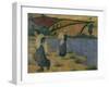 Washerwomen on the Laita, c.1892-Paul Serusier-Framed Giclee Print