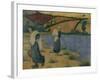 Washerwomen on the Laita, c.1892-Paul Serusier-Framed Giclee Print