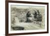 Washing and panning gold, Rockerville, 1889-John C. H. Grabill-Framed Photographic Print