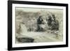 Washing and panning gold, Rockerville, 1889-John C. H. Grabill-Framed Photographic Print