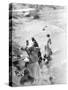 Washing at the River Near Tehuantepec, Mexico, 1929-Tina Modotti-Stretched Canvas