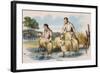 Washing, C1845-Benjamin Waterhouse Hawkins-Framed Giclee Print