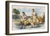 Washing, C1845-Benjamin Waterhouse Hawkins-Framed Giclee Print