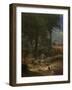 Washing Day Near Perugia, 1873-George Snr. Inness-Framed Premium Giclee Print