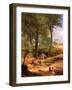 Washing Day Near Perugia, Italy, 1873-George Snr. Inness-Framed Giclee Print