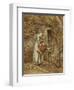 Washing Day-Helen Allingham-Framed Premium Giclee Print