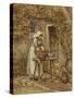 Washing Day-Helen Allingham-Stretched Canvas