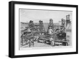 Washing Equipment for the Diamonds of de Beer's Mines in South Africa-null-Framed Art Print