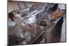 Washing Glasses at Diner-William P. Gottlieb-Mounted Photographic Print