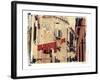 Washing Hanging Outside, Venice, Italy-Jon Arnold-Framed Photographic Print