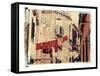 Washing Hanging Outside, Venice, Italy-Jon Arnold-Framed Stretched Canvas