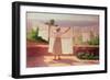 Washing in the Sun-Angelo Morbelli-Framed Giclee Print