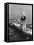 Washing in the Zuider Zee, Volendam, Netherlands, C1934-null-Framed Stretched Canvas