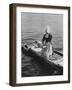 Washing in the Zuider Zee, Volendam, Netherlands, C1934-null-Framed Giclee Print