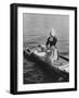 Washing in the Zuider Zee, Volendam, Netherlands, C1934-null-Framed Giclee Print