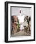 Washing Line Geometry in the Streets of Castello, Venice, Veneto, Italy, Europe-Oliviero Olivieri-Framed Photographic Print