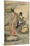 'Washing Linen', c1800-Utagawa Toyokuni-Mounted Giclee Print