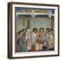 Washing of Feet, Detail from Life and Passion of Christ-Giotto di Bondone-Framed Giclee Print