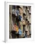 Washing on Balcony, Via Della Stella, Naples, Campania, Italy, Europe-Richard Cummins-Framed Photographic Print