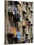 Washing on Balcony, Via Della Stella, Naples, Campania, Italy, Europe-Richard Cummins-Mounted Photographic Print