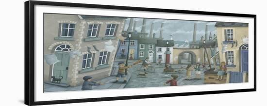 Washing Out and Playing Out-Peter Adderley-Framed Premium Giclee Print