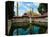 Washing pool next to Thanboddhay Temple, Monywa, Sagaing Region, Myanmar-null-Stretched Canvas