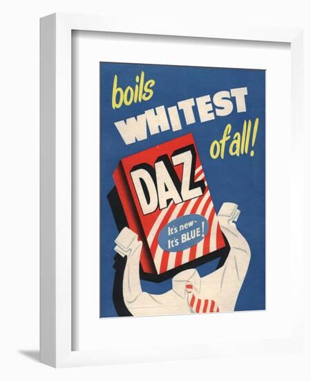 Washing Powder Products Detergent, UK, 1950-null-Framed Giclee Print