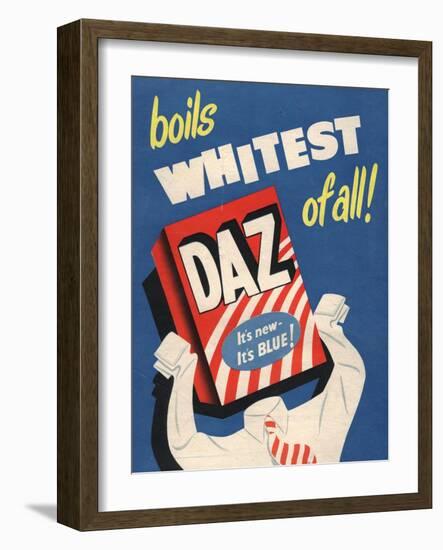 Washing Powder Products Detergent, UK, 1950-null-Framed Giclee Print