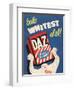 Washing Powder Products Detergent, UK, 1950-null-Framed Premium Giclee Print