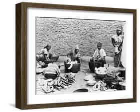 Washing, Senegal, circa 1900-null-Framed Giclee Print