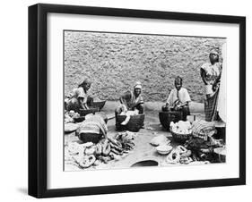 Washing, Senegal, circa 1900-null-Framed Giclee Print