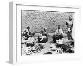 Washing, Senegal, circa 1900-null-Framed Giclee Print