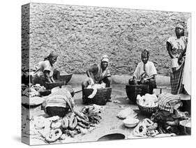 Washing, Senegal, circa 1900-null-Stretched Canvas