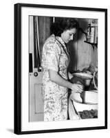 Washing Stockings, 1940s-null-Framed Photographic Print