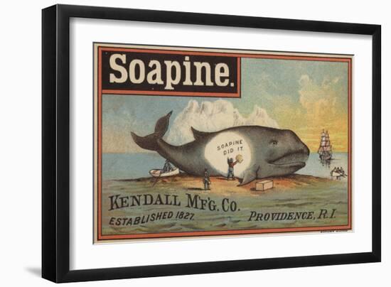 Washing the Whale-null-Framed Giclee Print