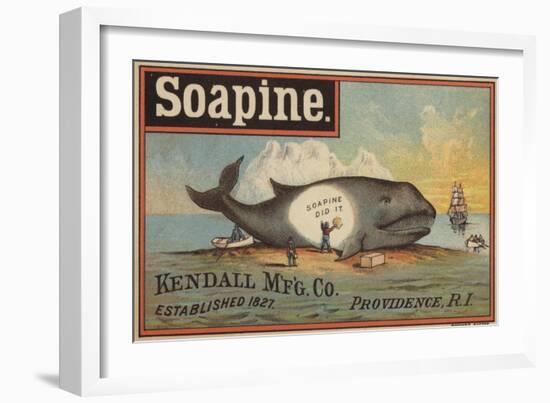 Washing the Whale-null-Framed Giclee Print