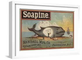 Washing the Whale-null-Framed Giclee Print