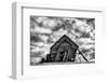 Washington. Abandoned Leaning Schoolhouse in Palouse Farm Country-Dennis Flaherty-Framed Photographic Print