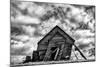 Washington. Abandoned Leaning Schoolhouse in Palouse Farm Country-Dennis Flaherty-Mounted Photographic Print