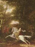 The Flight of Florimell, 1819 (Oil on Canvas)-Washington Allston-Giclee Print